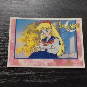 Sailor Moon 1999 Trading Sticker Card 12 DiC RARE MINT